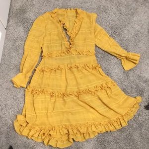 Yellow dress
